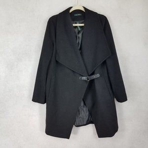 Lauren Ralph Lauren Women's 8 Wool Pea Coat Black